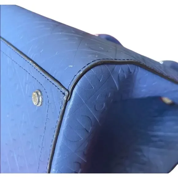 Henri Bendel Periwinkle Empire Tote EUC - Picture 11 of 14